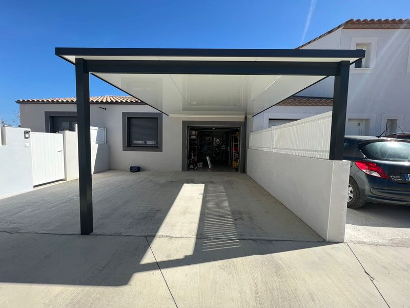 Réalisation d’un carport