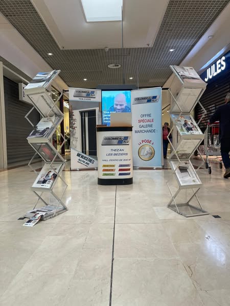 Colombeau Alu present au salon de l'habitat a Beziers
