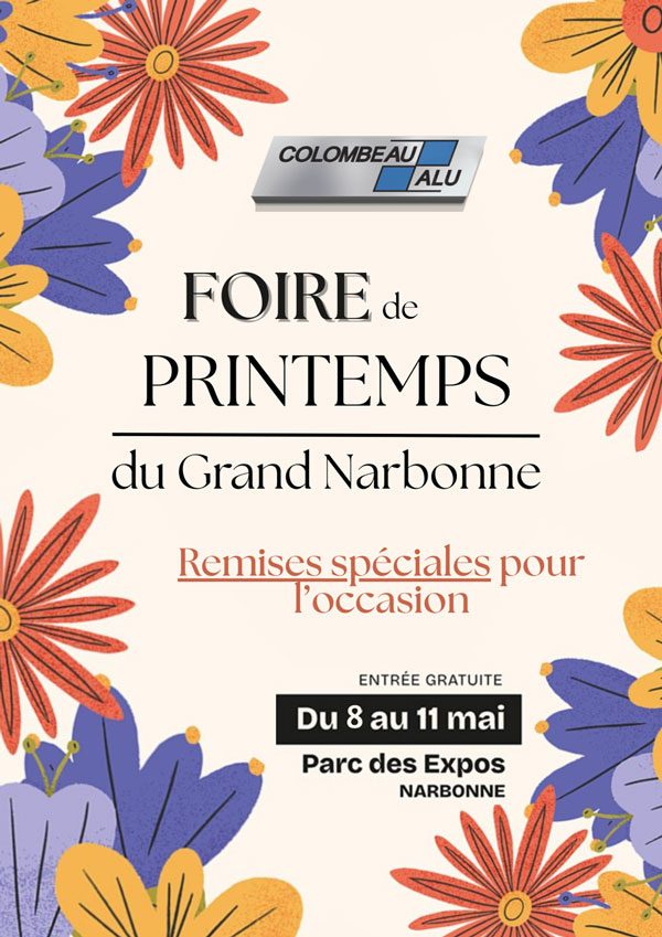 Colombeau Alu est a la foire de Narbonne