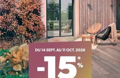 Les rendez-vous rénovation -15% chez K.Line